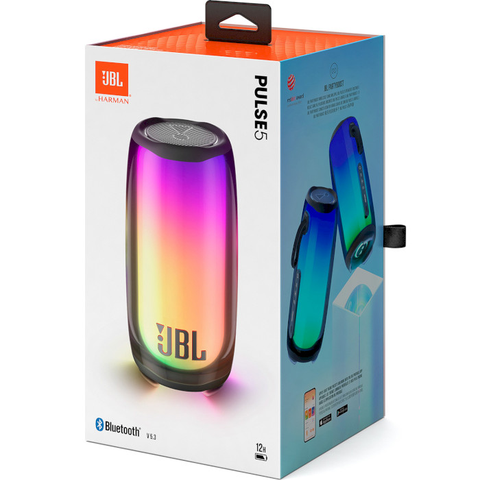 Портативна колонка JBL Pulse 5 Black (JBLPULSE5BLK)