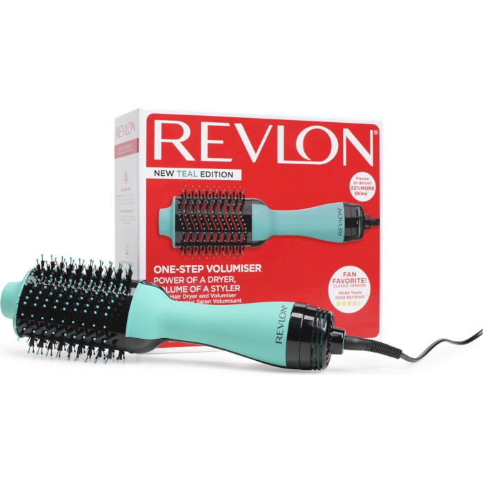 Фен-щітка REVLON Pro Collection Salon One-Step Volumiser Teal (RVDR5222TE)