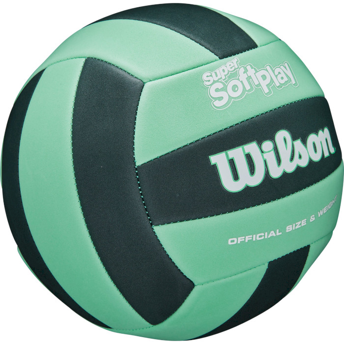 Мяч для пляжного волейбола WILSON Super Soft Play Size 5 Green/Forest Green (WV4006003XBOF)