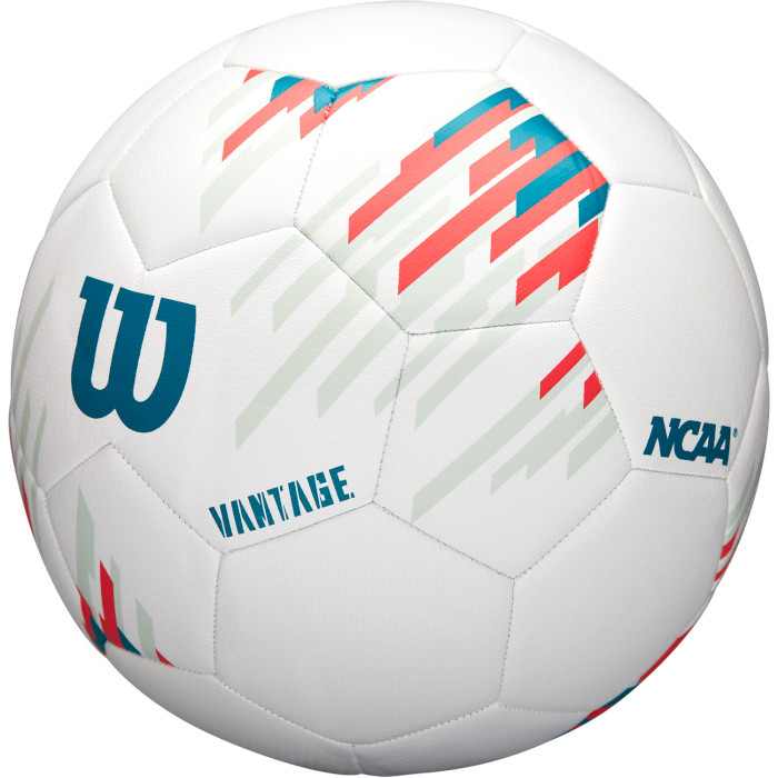 Мяч футбольный WILSON NCAA Vantage Size 5 White/Teal (WS3004001XB05)