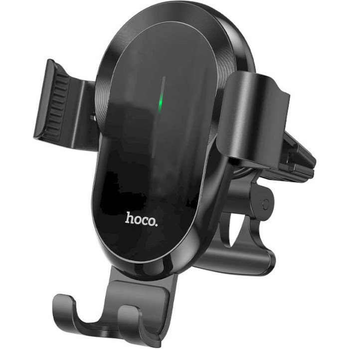 Автодержатель с беспроводной зарядкой HOCO CA105 Guide Three-Axis Linkage Wireless Charging Car Holder
