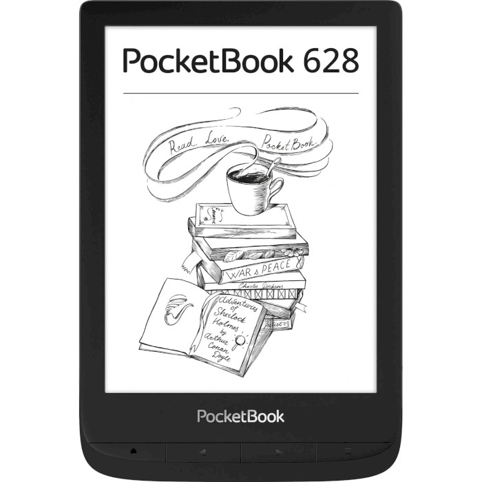 Электронная книга POCKETBOOK 628 Ink Black (PB628-P-CIS)