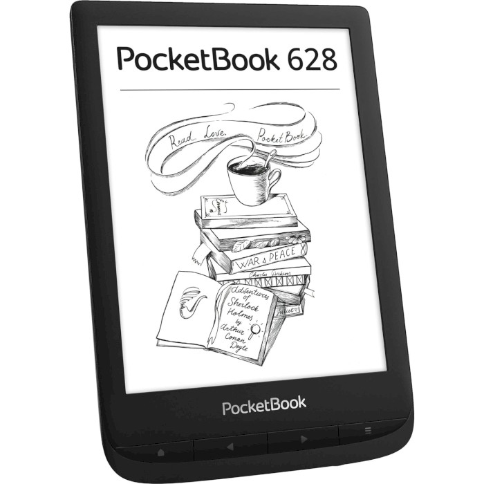 Электронная книга POCKETBOOK 628 Ink Black (PB628-P-CIS)