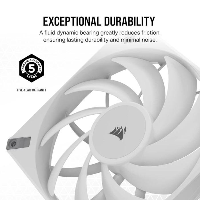 Комплект вентиляторов CORSAIR iCUE AF140 RGB Elite White 2-Pack (CO-9050160-WW)
