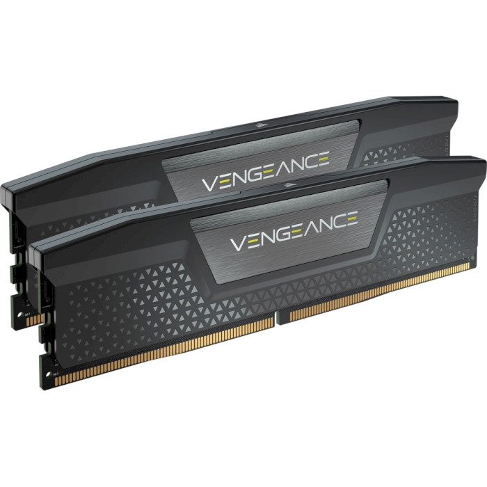 Модуль памяти CORSAIR Vengeance Black DDR5 5200MHz 64GB Kit 2x32GB (CMK64GX5M2B5200C40)