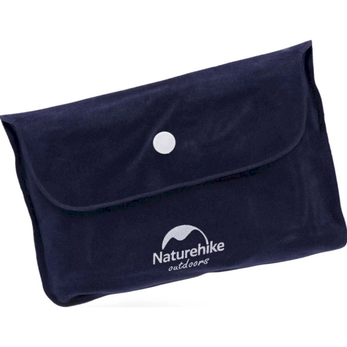 Подушка туристическая NATUREHIKE Square Inflatable Pillow Dark Blue (NH18F018-Z-DB)
