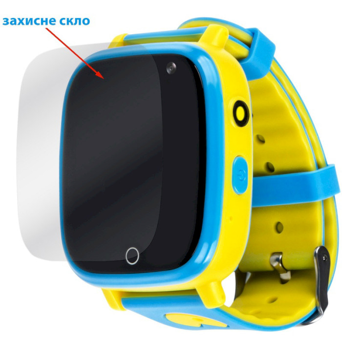 Дитячий смарт-годинник AMIGO GO001 Swimming Camera + LED Glory Blue/Yellow