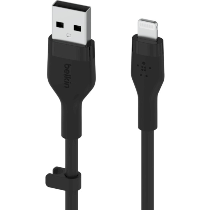 Кабель BELKIN Boost Up Charge Flex USB-A to Lightning 3м Black (CAA008BT3MBK)