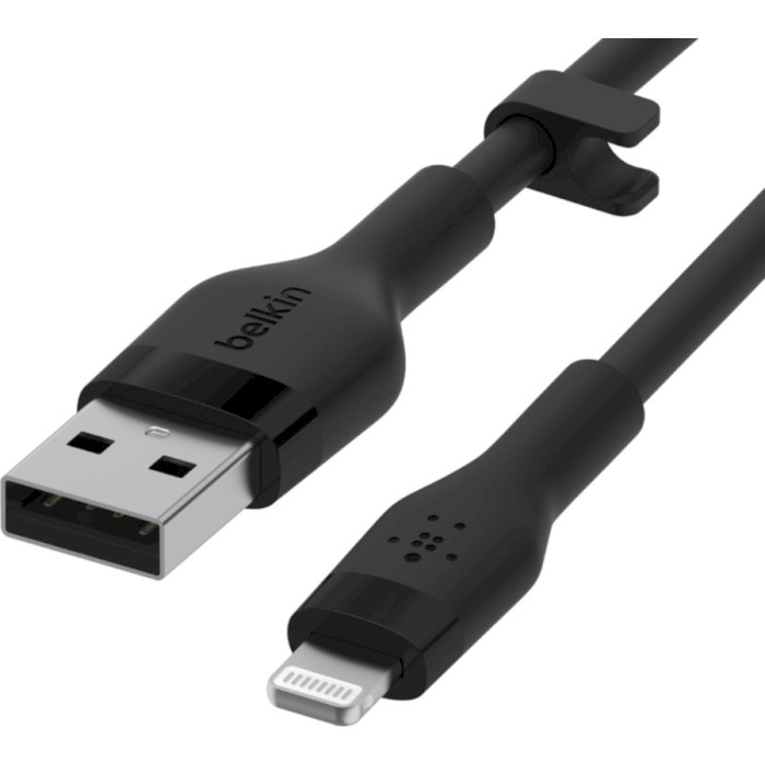 Кабель BELKIN Boost Up Charge Flex USB-A to Lightning 3м Black (CAA008BT3MBK)