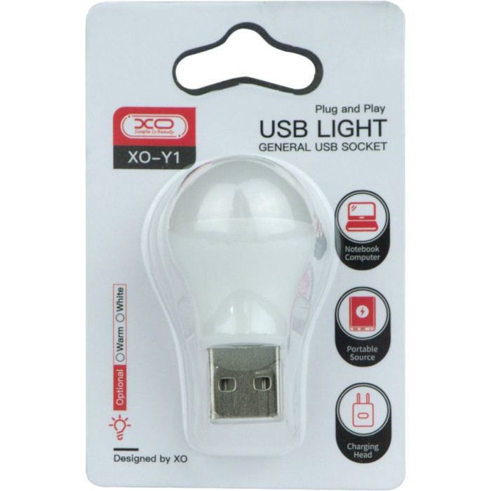 USB лампа XO Y1 Warm White