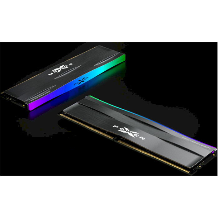 Модуль пам'яті SILICON POWER XPower Zenith RGB DDR4 3200MHz 16GB Kit 2x8GB (SP016GXLZU320BDD)