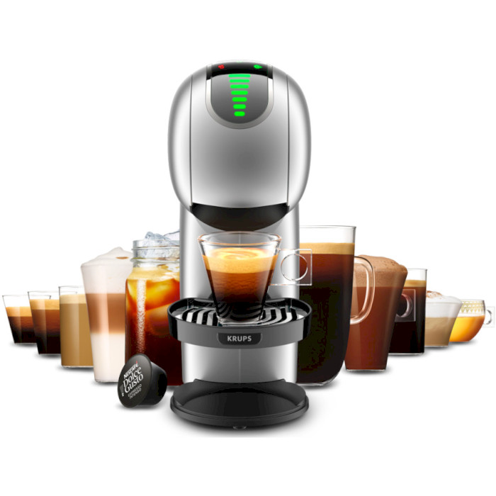 Капсульна кавомашина KRUPS Nescafe Dolce Gusto Genio S Touch Silver (KP440E10)