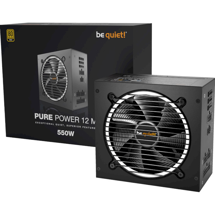 Блок питания 550W BE QUIET! Pure Power 12 M (BN341)