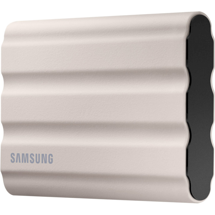 Портативний SSD диск SAMSUNG T7 Shield 1TB USB3.2 Gen2 Beige (MU-PE1T0K/EU)