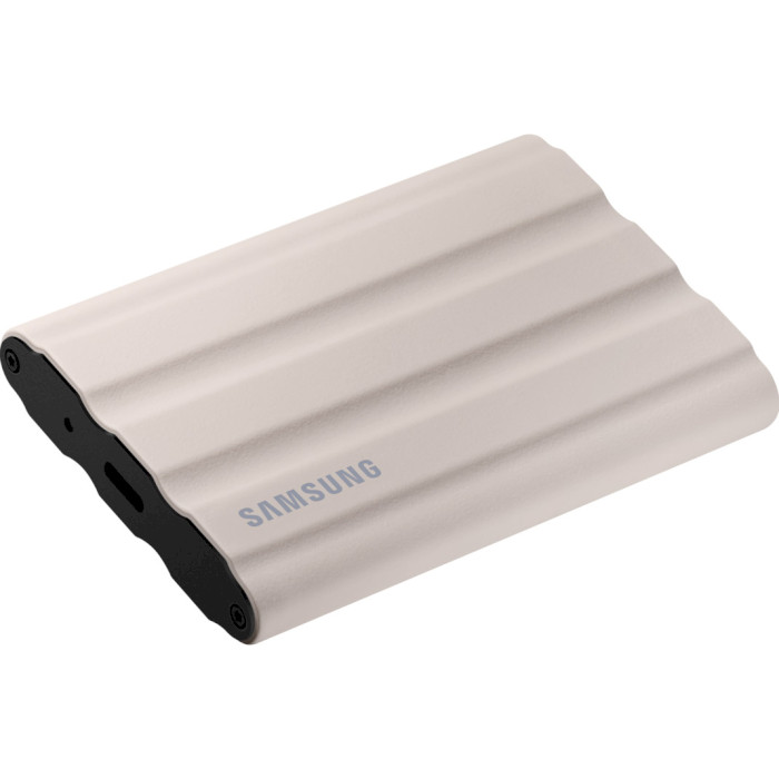 Портативный SSD диск SAMSUNG T7 Shield 2TB USB3.2 Gen2 Beige (MU-PE2T0K/EU)