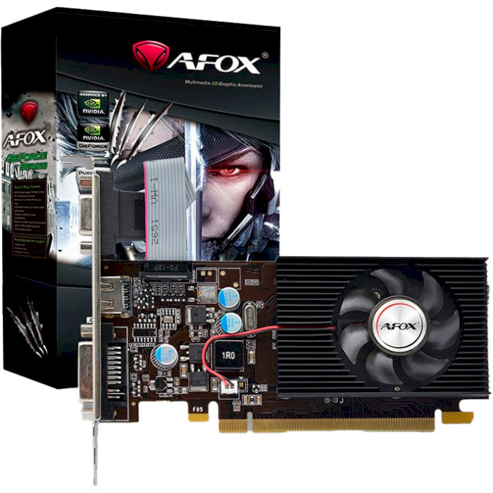 Відеокарта AFOX GeForce GT 210 512MB DDR3 (AF210-512D3L3-V2)