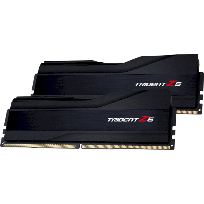 Модуль пам'яті G.SKILL Trident Z5 Matte Black DDR5 6000MHz 64GB Kit 2x32GB (F5-6000J3040G32GX2-TZ5K)