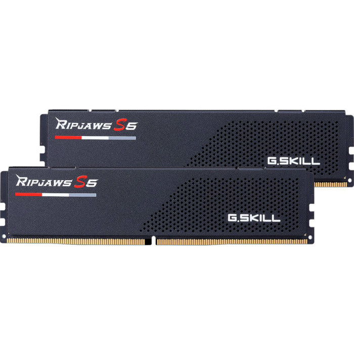 Модуль пам'яті G.SKILL Ripjaws S5 Matte Black DDR5 6000MHz 64GB Kit 2x32GB (F5-6000J3040G32GX2-RS5K)