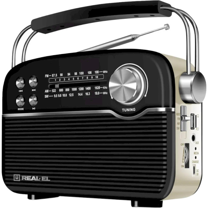 Радиоприёмник REAL-EL X-545 Black