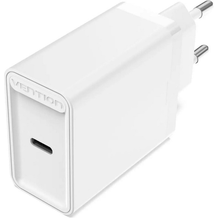 Зарядное устройство VENTION USB Type C QC4.0, 20W White (FADW0-EU)