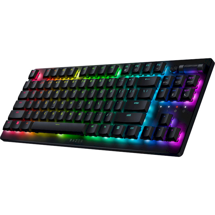 Клавіатура бездротова RAZER DeathStalker V2 Pro TKL Linear Optical Red Switch Black (RZ03-04370800-R3R1)