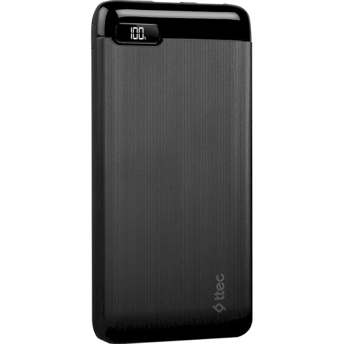 Повербанк TTEC PowerSlim LCD PD 20000mAh Black (2BB186S)