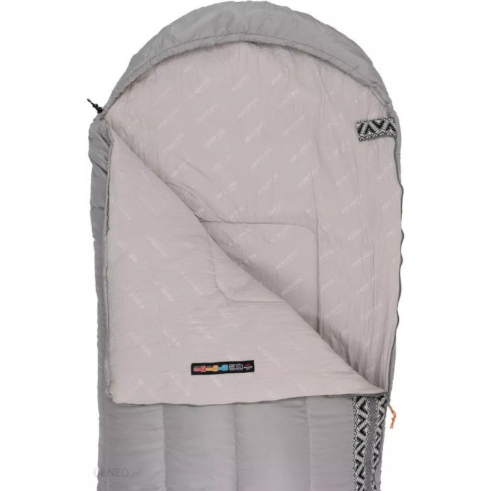 Спальник-ковдра NATUREHIKE L250 -3°C Gray Left (NH21MSD07-L-GY)