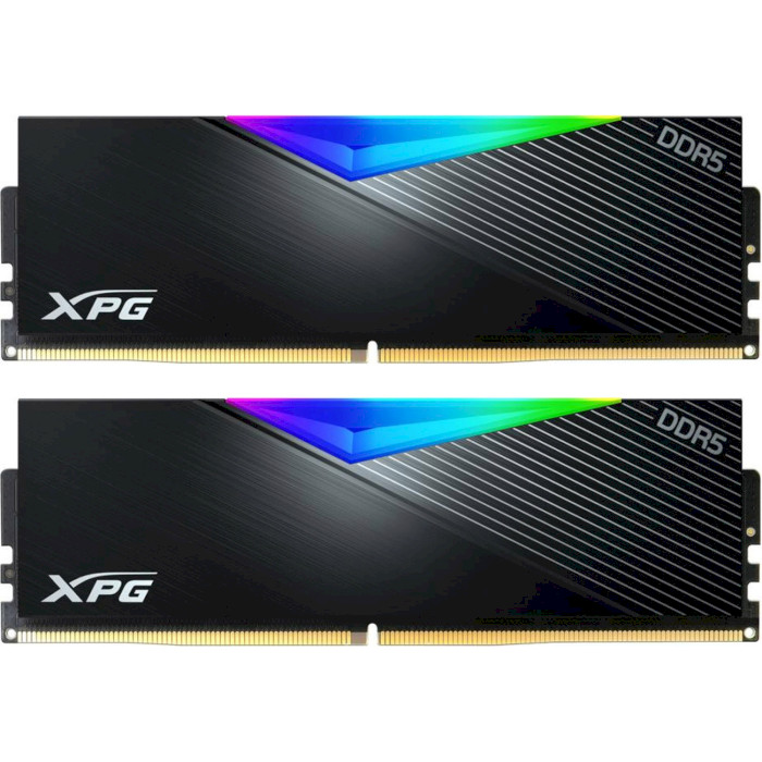 Модуль памяти ADATA XPG Lancer RGB DDR5 5600MHz 32GB Kit 2x16GB (AX5U5600C3616G-DCLARBK)