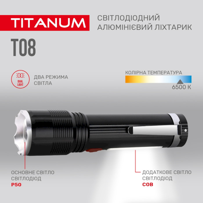 Ліхтар TITANUM TLF-T08