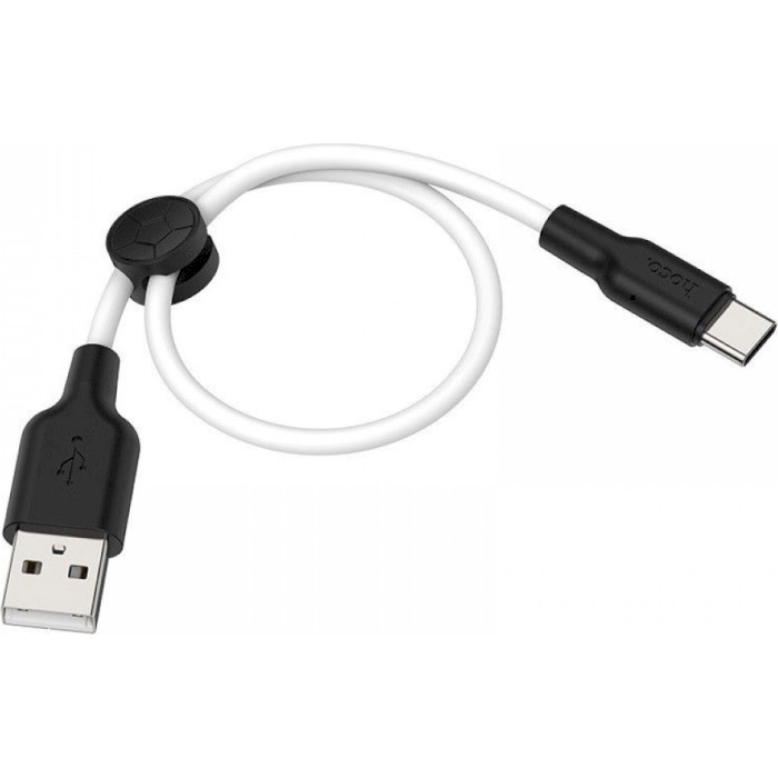 Кабель HOCO X21 Plus USB-A to Type-C 0.25м Black/White