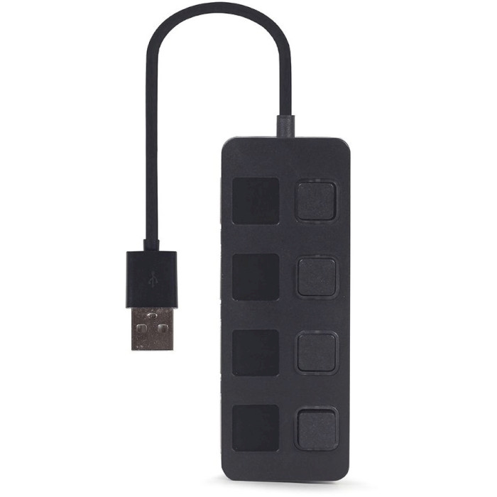 USB хаб з вимикачами GEMBIRD UHB-U2P4-05