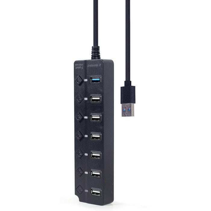 USB хаб з вимикачами GEMBIRD UHB-U3P1U2P6P-01