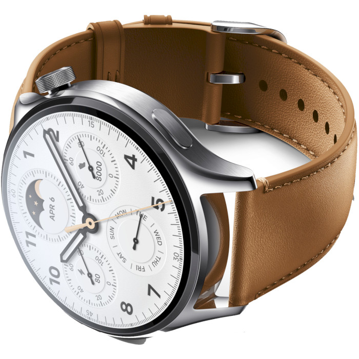 Смарт-годинник XIAOMI Watch S1 Pro Silver (BHR6417GL)