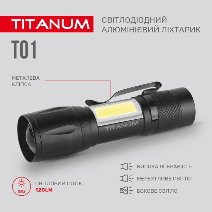 Ліхтар TITANUM TLF-T01