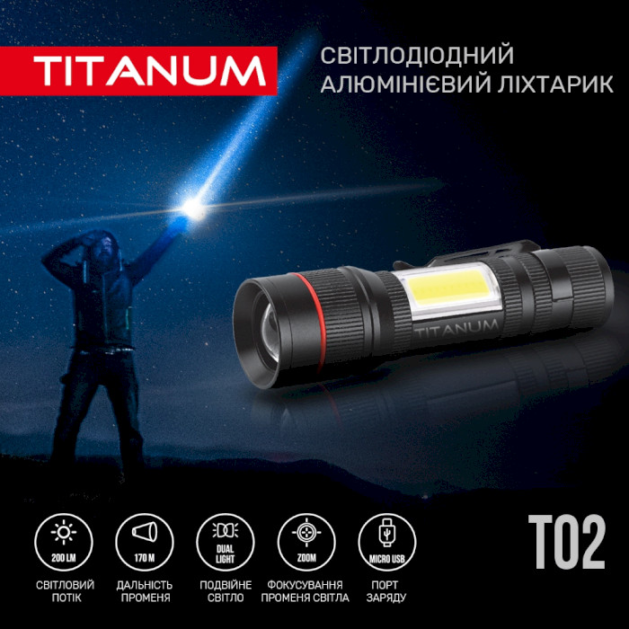 Ліхтар TITANUM TLF-T02