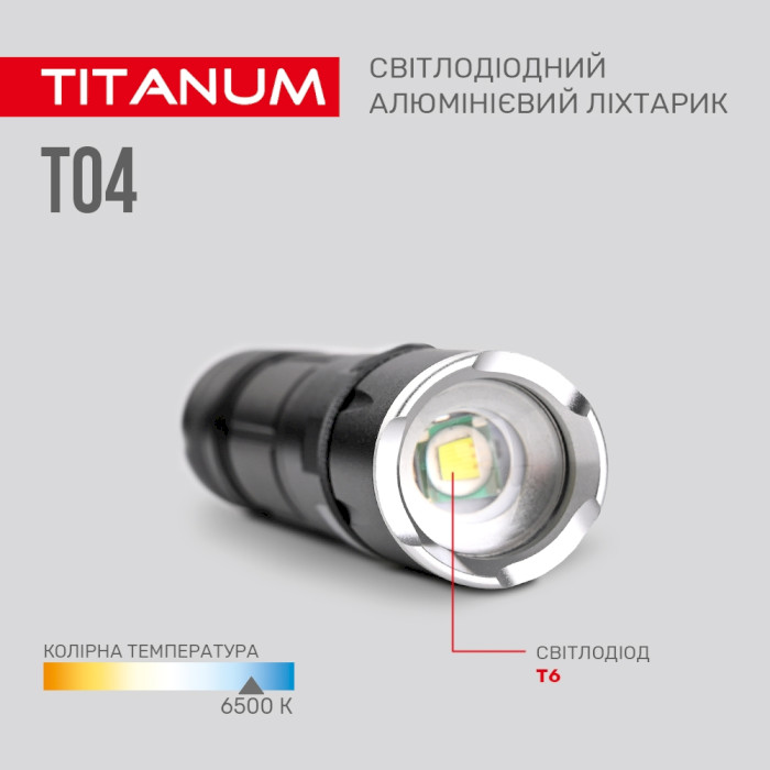 Фонарь TITANUM TLF-T04