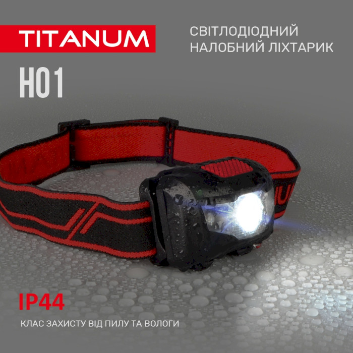 Фонарь налобный TITANUM TLF-H01