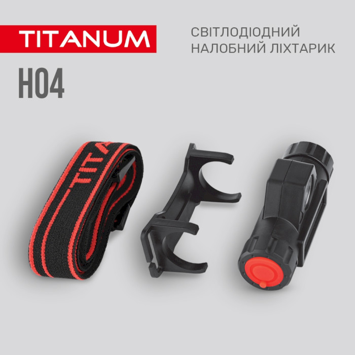 Фонарь налобный TITANUM TLF-H04