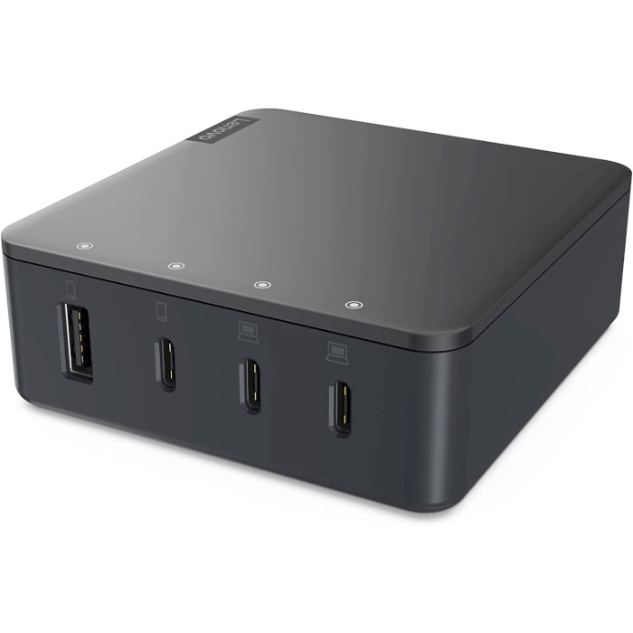 Зарядное устройство LENOVO Go 130W Multi-Port Charger Storm Gray (G0A6130WEU)