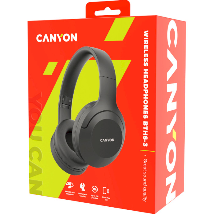 Навушники CANYON BTHS-3 Dark Gray