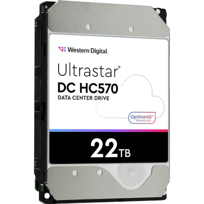 Жёсткий диск 3.5" WD Ultrastar DC HC570 22TB SATA/512MB (WUH722222ALE6L4/0F48155)