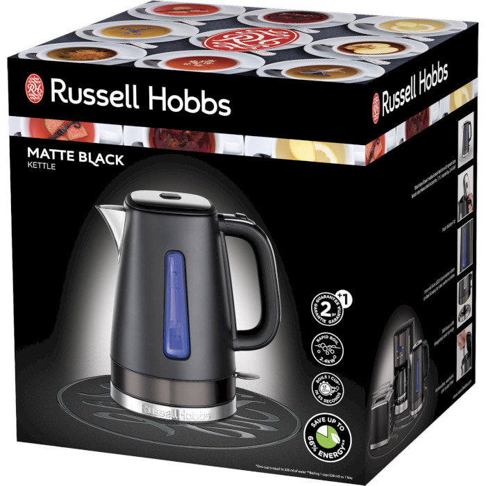 Електрочайник RUSSELL HOBBS Matte Black (26140-70)