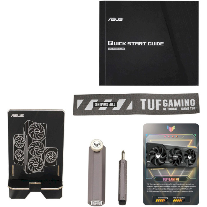 Видеокарта ASUS TUF Gaming Radeon RX 7900 XTX 24GB GDDR6 (TUF-RX7900XTX-O24G-GAMING)