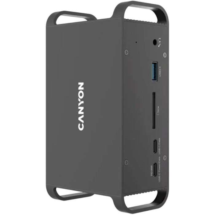 Док-станція для ноутбука CANYON HDS-95ST USB-C Docking Station 14-in-1 (CNS-HDS95ST)