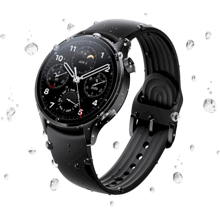 Смарт-годинник XIAOMI Watch S1 Pro Black (BHR6013GL)