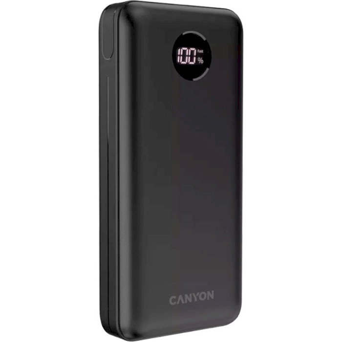 Повербанк CANYON PB-2002 20000mAh Black