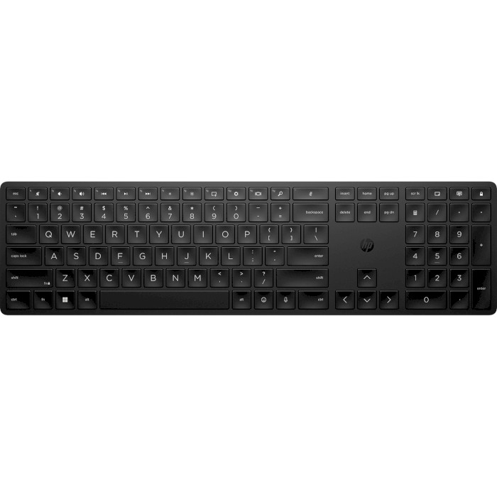 Клавіатура бездротова HP 455 Programmable Wireless Keyboard Black (4R177AA)