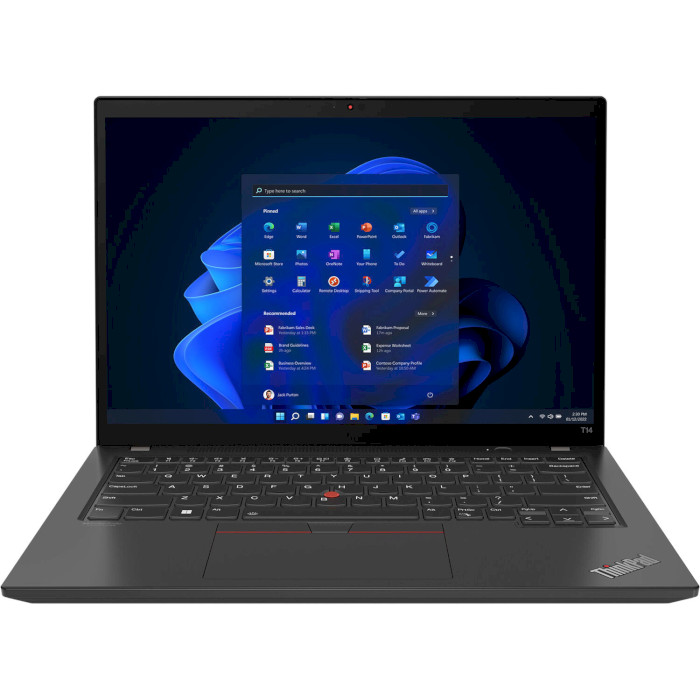 Ноутбук LENOVO ThinkPad T14 Gen 3 Thunder Black (21CGS0VT4Z)