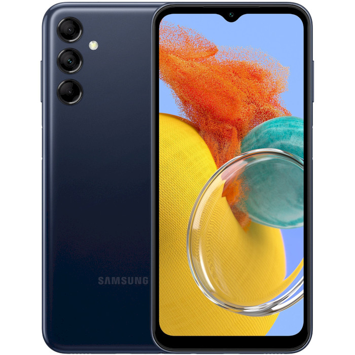 Смартфон SAMSUNG Galaxy M14 4/128GB Navy Blue (SM-M146BDBVSEK)