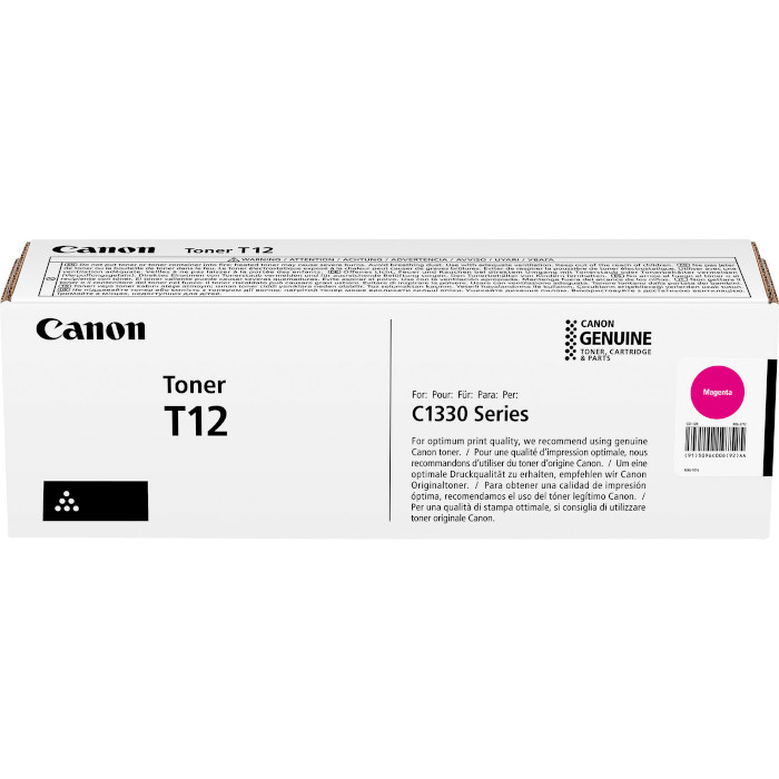 Тонер-картридж CANON T12 Magenta (5096C006AA)